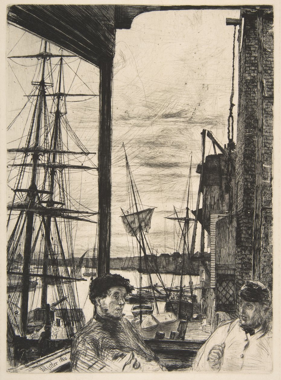 Rotherhithe (Wapping) da James McNeill Whistler