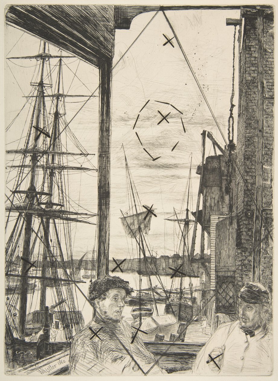 Rotherhithe (Wapping) da James McNeill Whistler