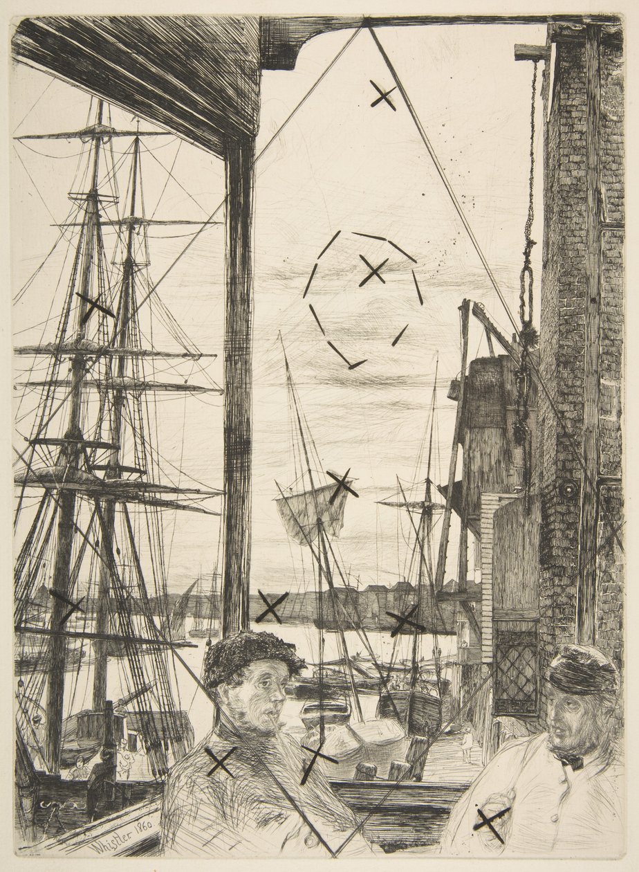 Rotherhithe (Wapping) da James McNeill Whistler