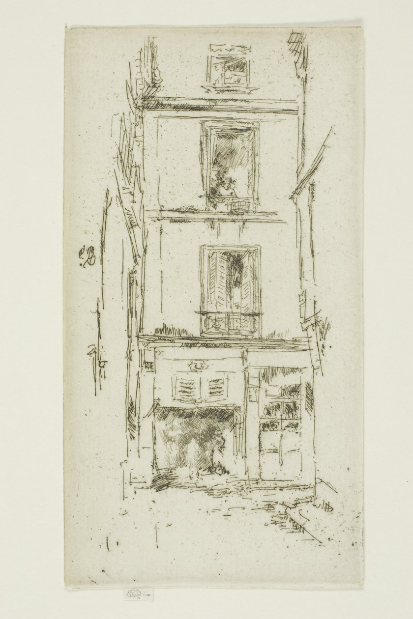 Via dei Bons Enfants, Tours da James McNeill Whistler