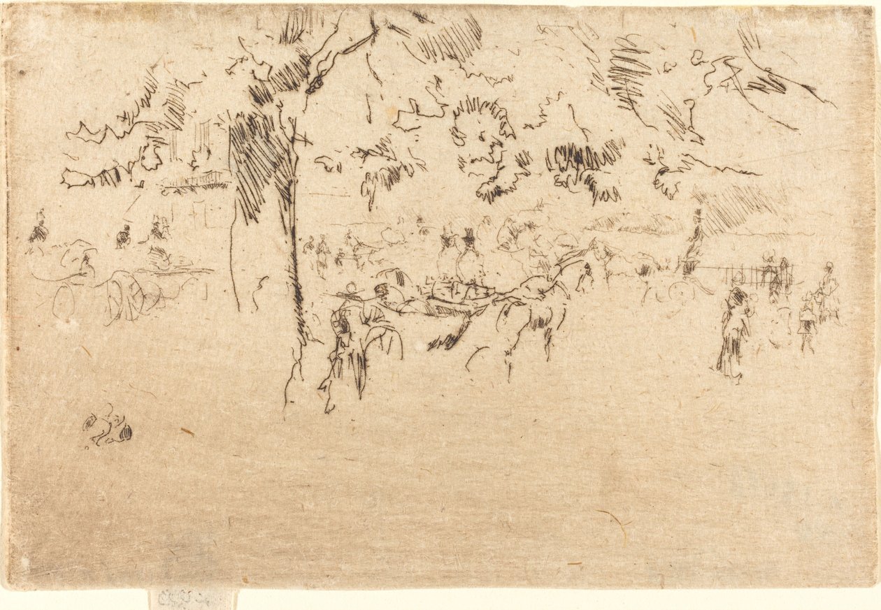 Parco di Saint James da James Abbott McNeill Whistler