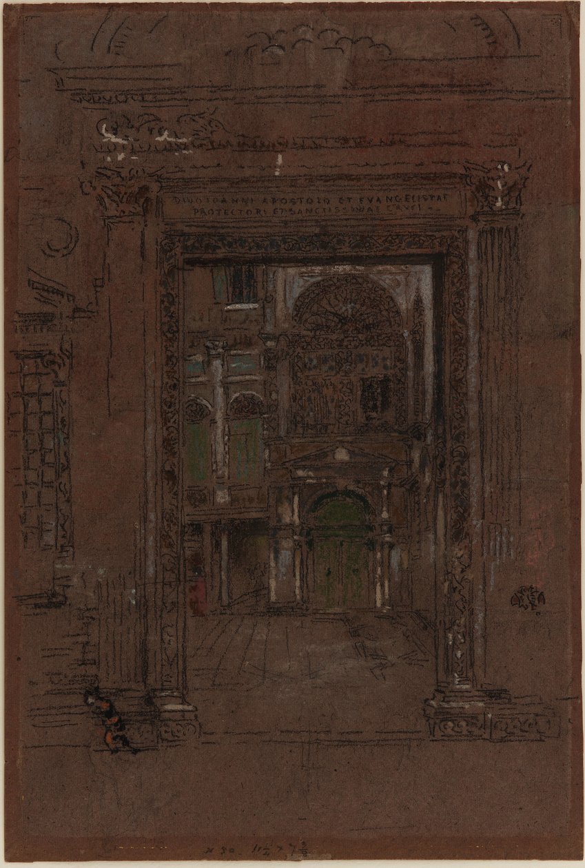 San Giovanni Apostolo ed Evangelista da James Abbott McNeill Whistler