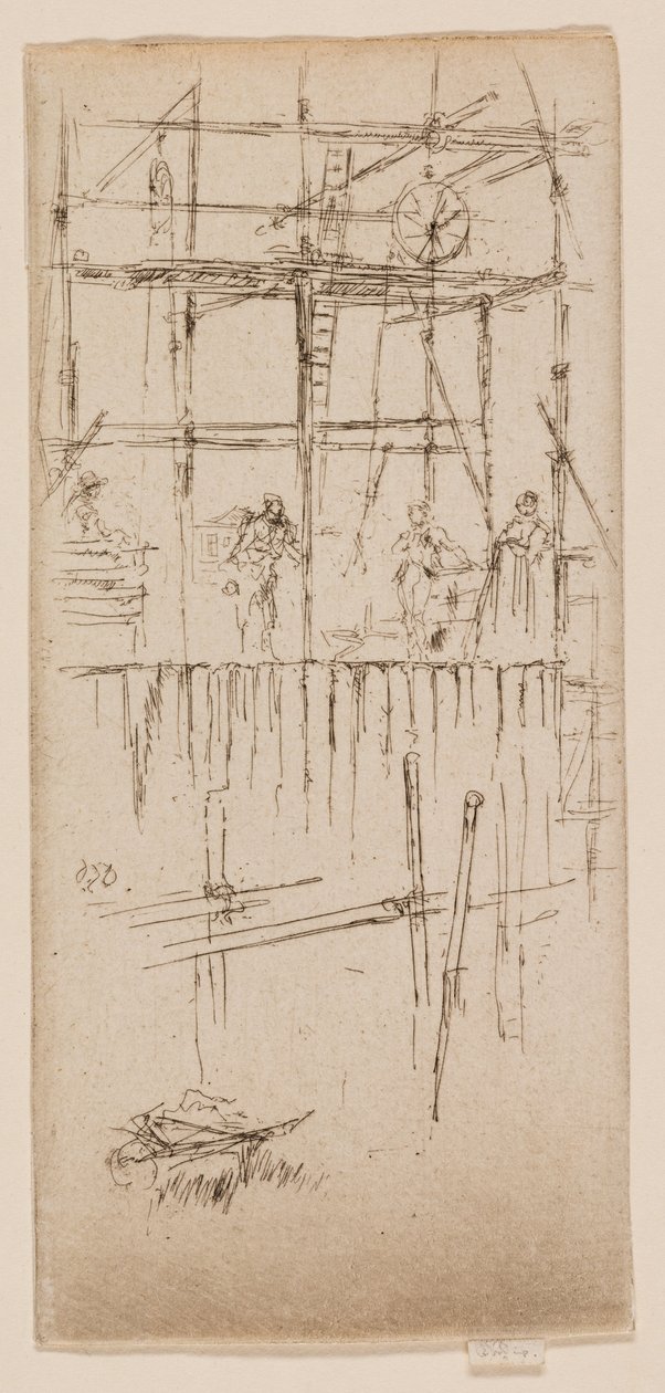 Impalcatura di Savoia da James Abbott McNeill Whistler