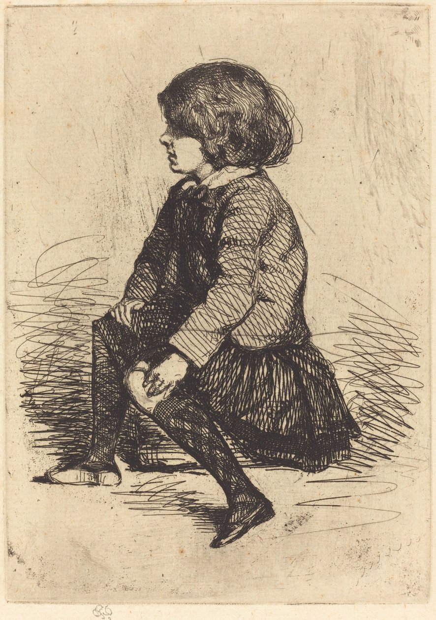 Seymour, Seduto da James Abbott McNeill Whistler