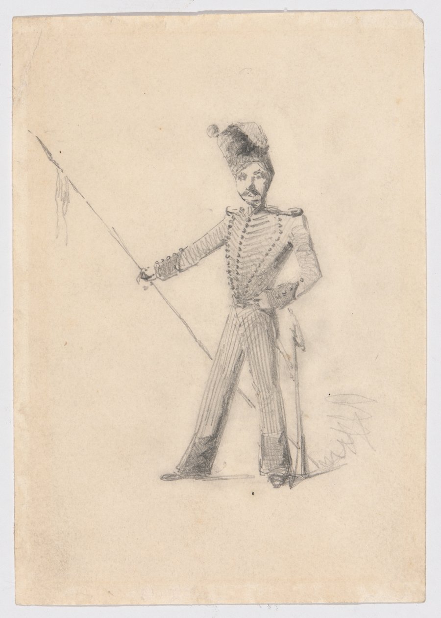 Soldato con lancia da James Abbott McNeill Whistler