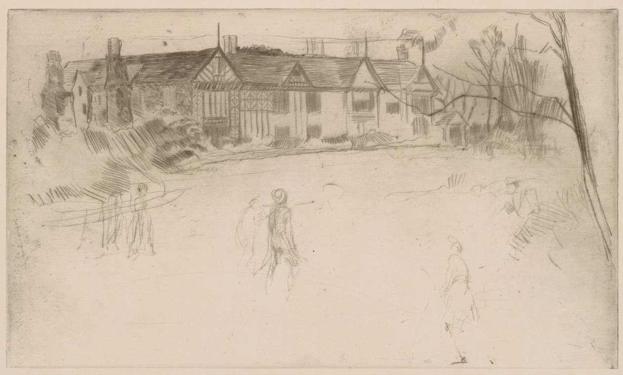 Speke Hall da James Abbott McNeill Whistler