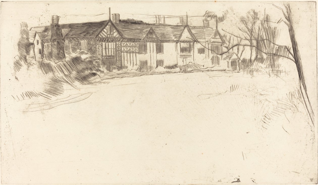 Speke Hall, No.2 da James Abbott McNeill Whistler