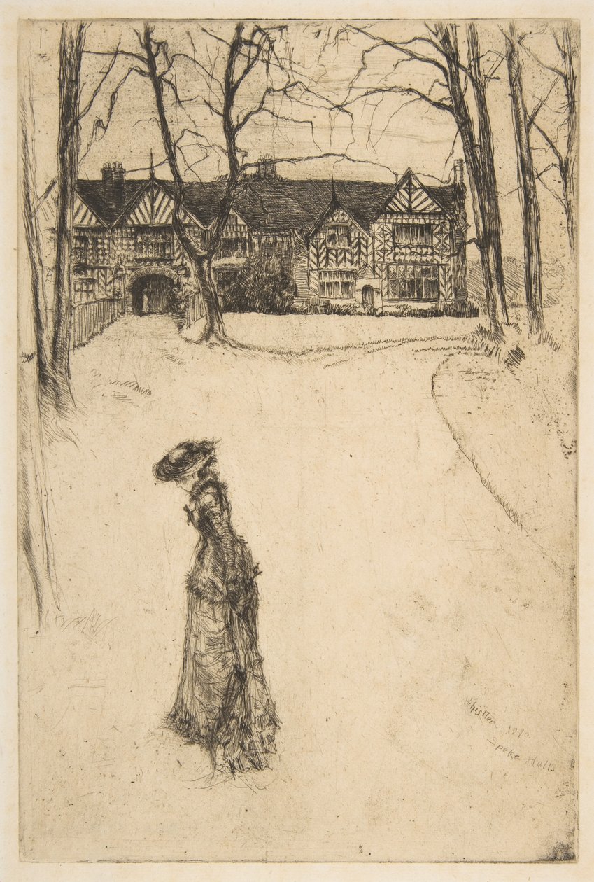 Speke Hall, n. 1 da James McNeill Whistler