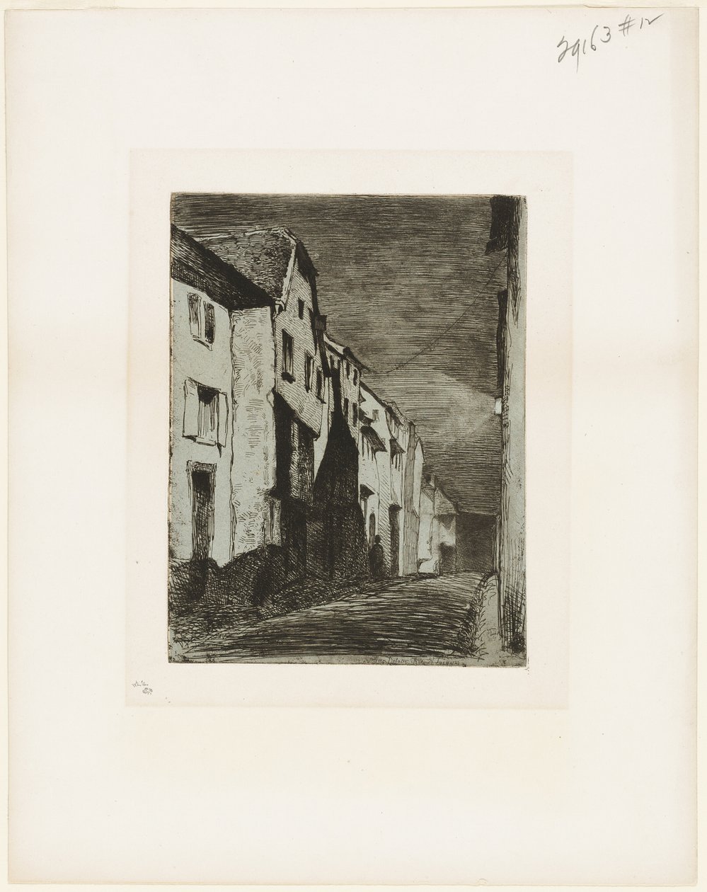 Strada a Saverne da James Abbott McNeill Whistler