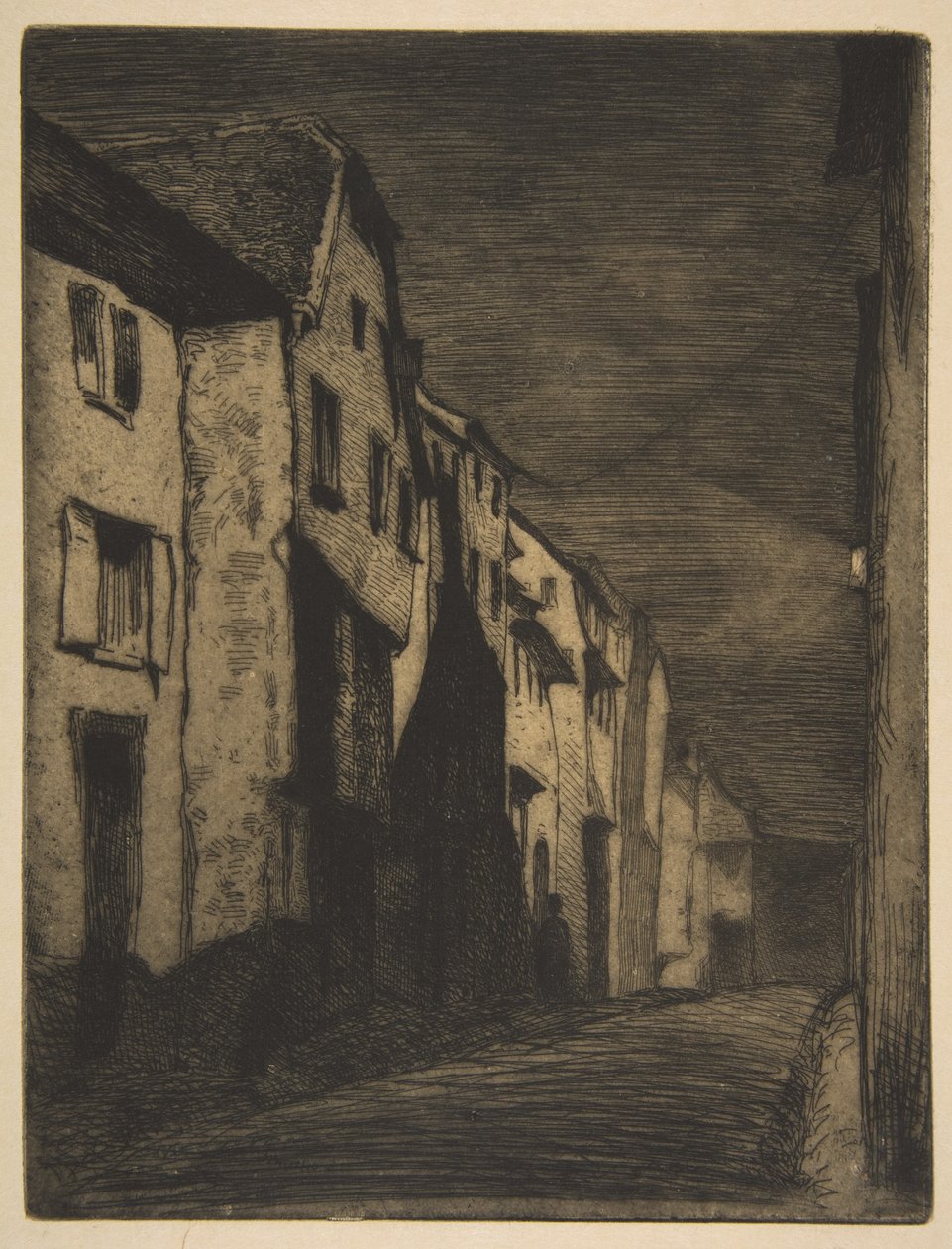 Via a Saverne da James McNeill Whistler