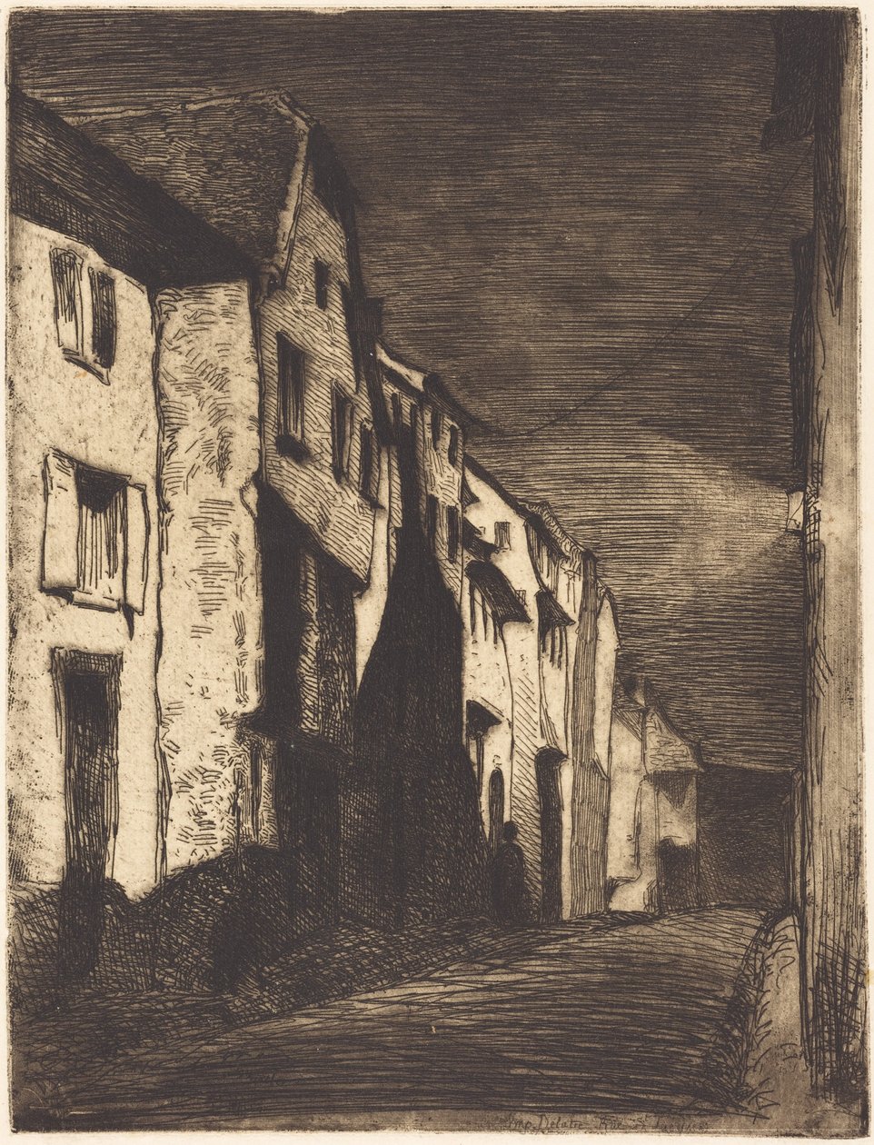 Via a Saverne da James McNeill Whistler