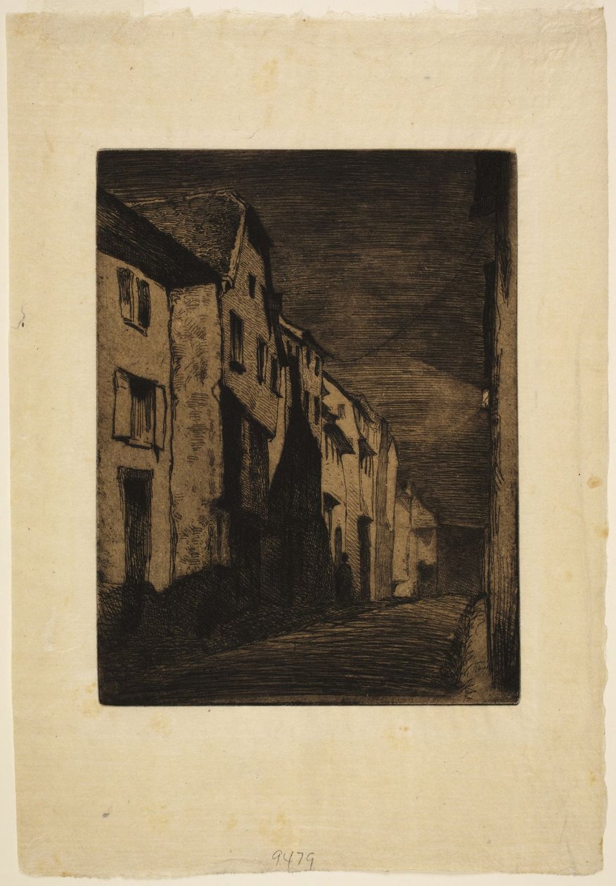 Strada a Saverne da James McNeill Whistler
