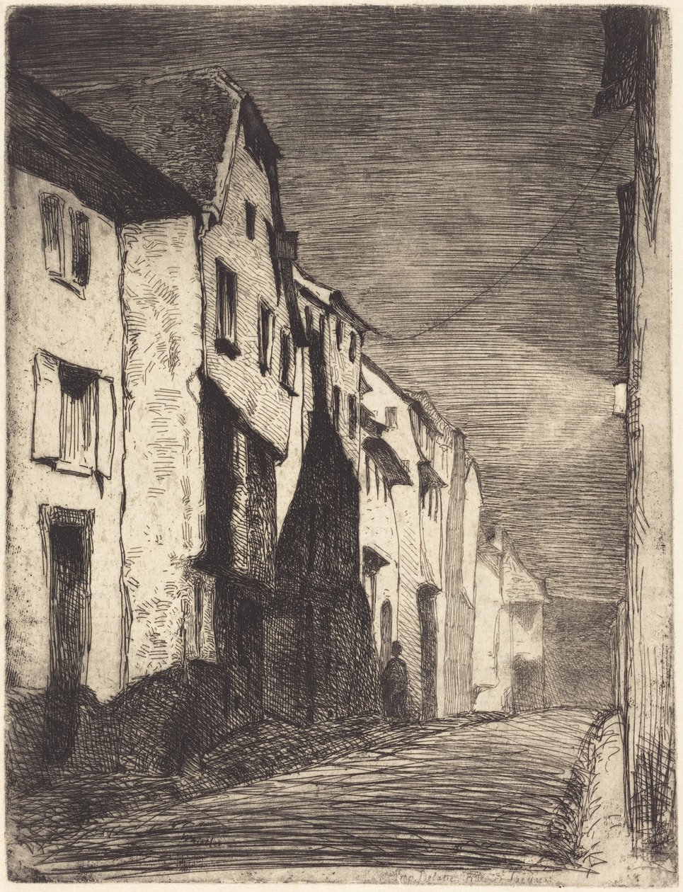 Strada a Saverne da James McNeill Whistler