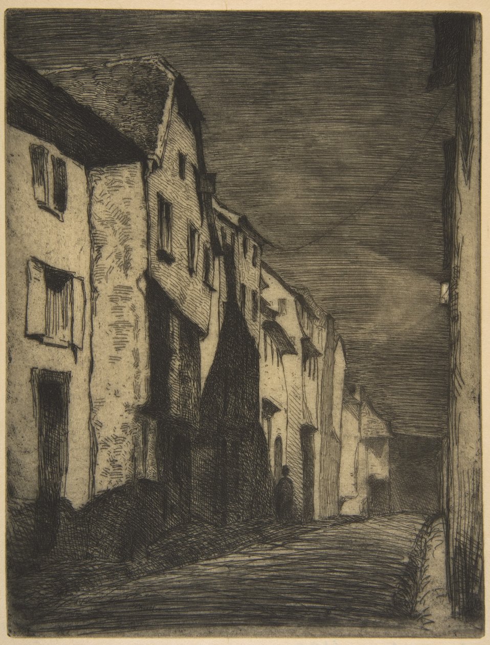 Strada a Saverne da James McNeill Whistler