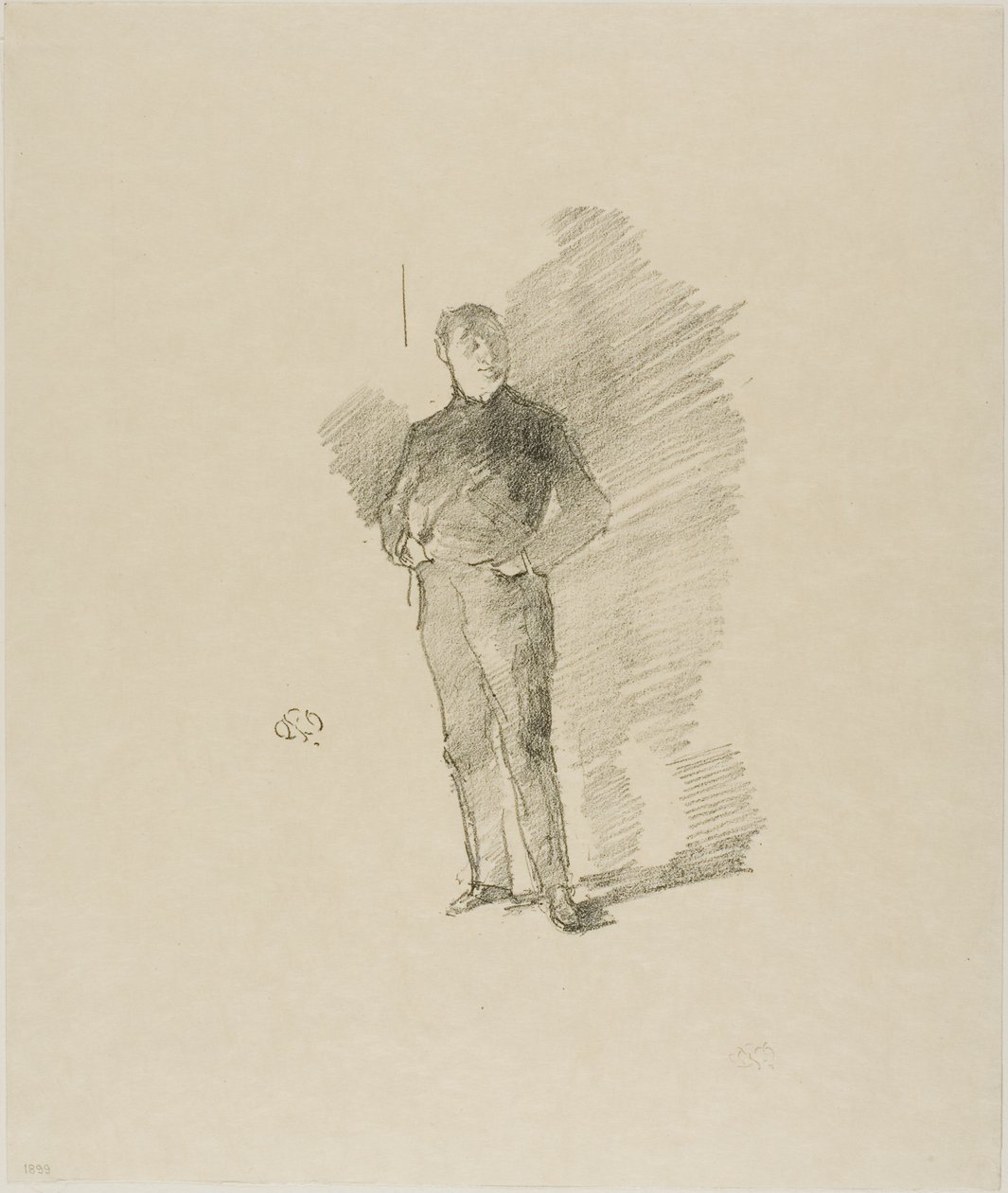 Studio n. 2: Mr. Thomas Way da James Abbott McNeill Whistler