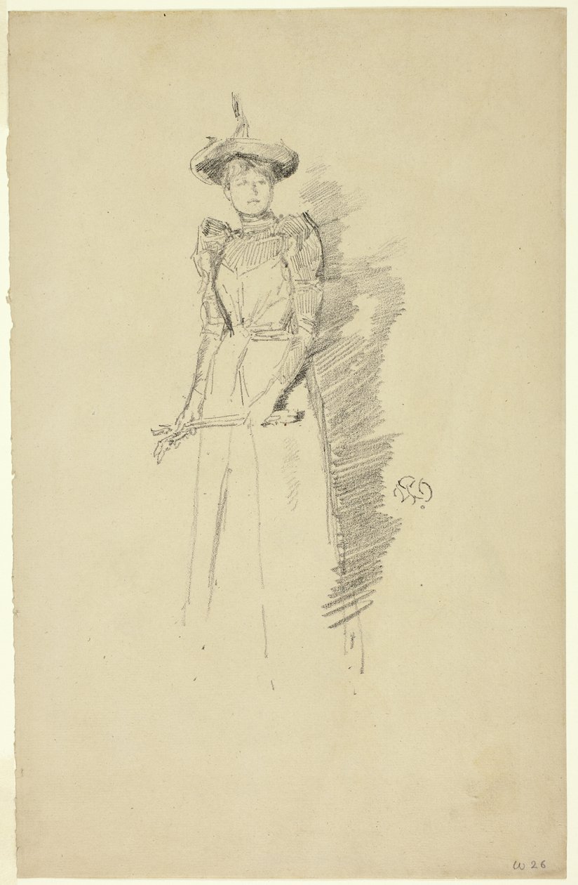 Guanti di Pelle Scamosciata da James Abbott McNeill Whistler