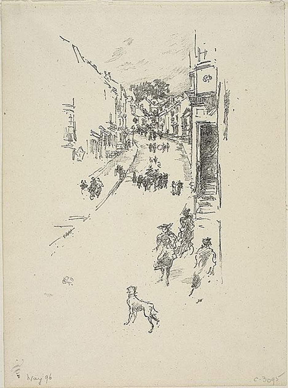 Domenica, Lyme Regis da James Abbott McNeill Whistler