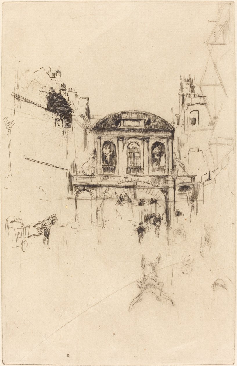 Temple Bar da James Abbott McNeill Whistler
