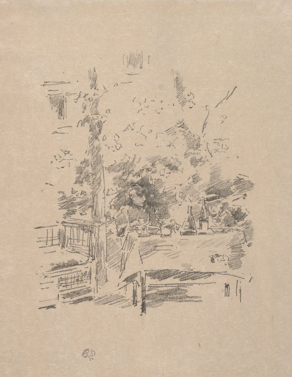 A tu per tu in giardino da James McNeill Whistler