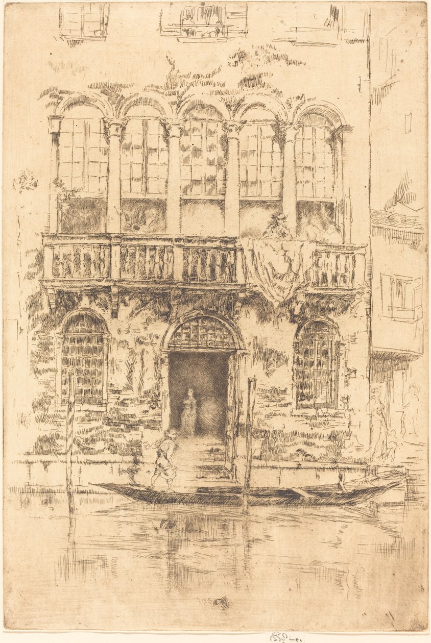 Il balcone da James Abbott McNeill Whistler
