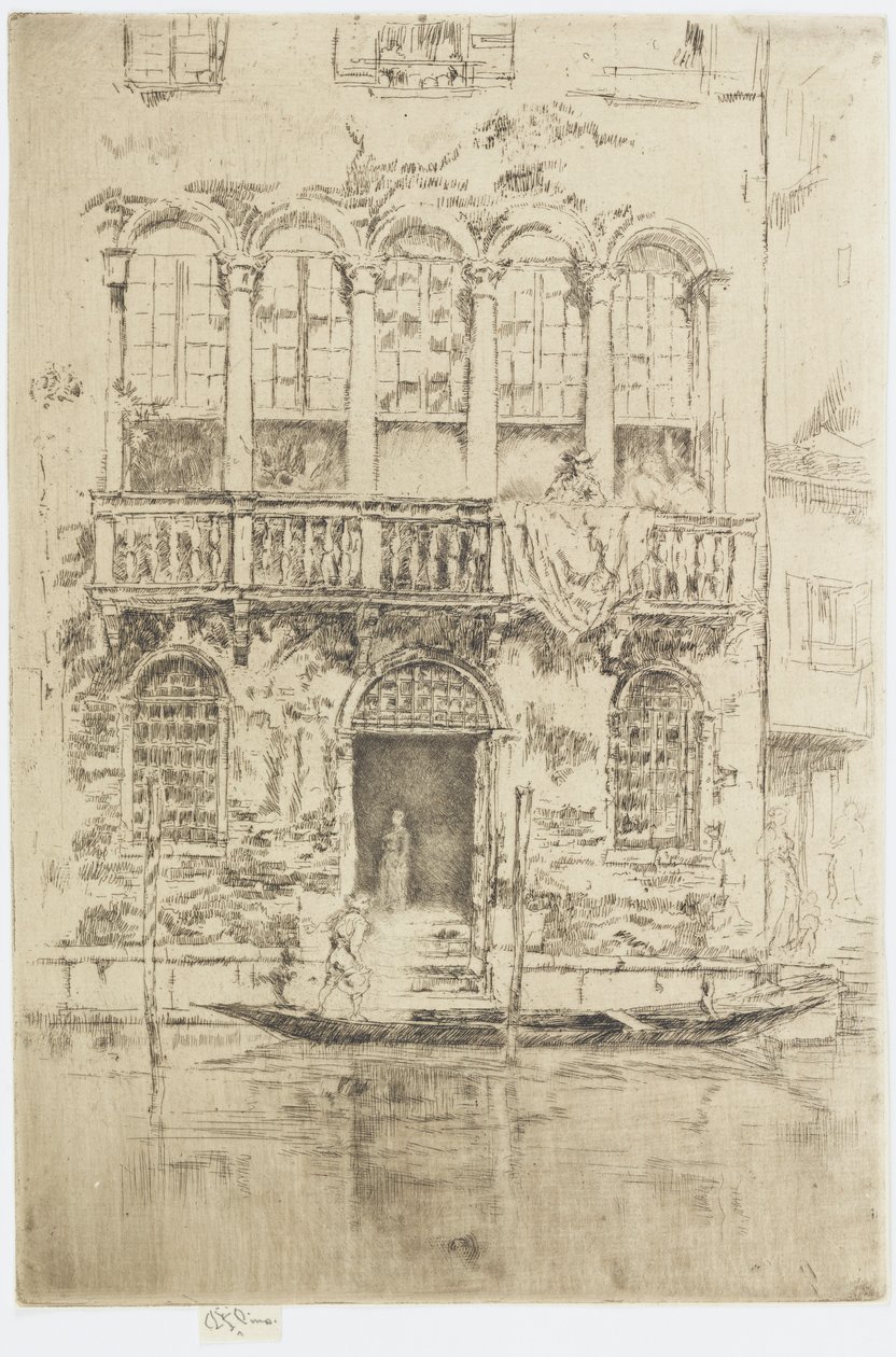 Il balcone da James Abbott McNeill Whistler