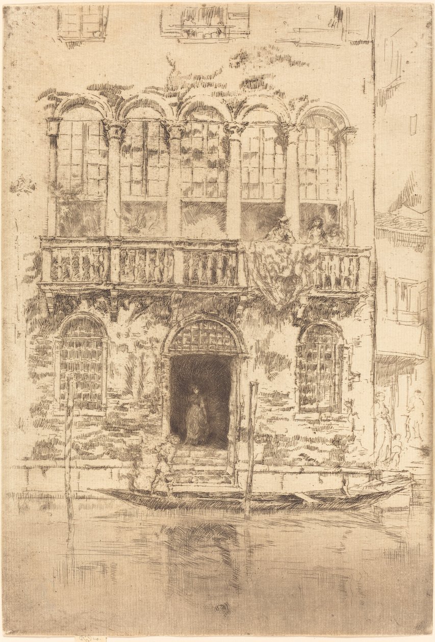 Il balcone da James Abbott McNeill Whistler
