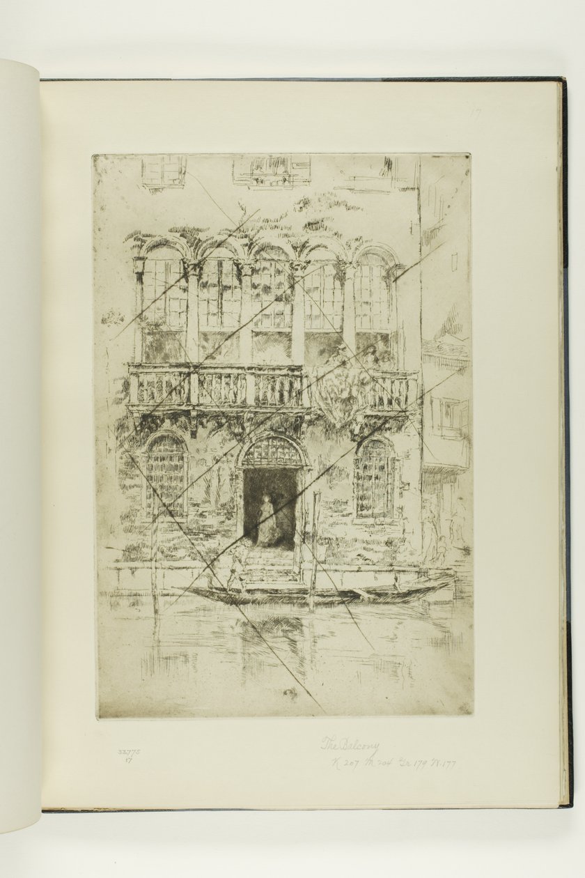 Il balcone da James McNeill Whistler