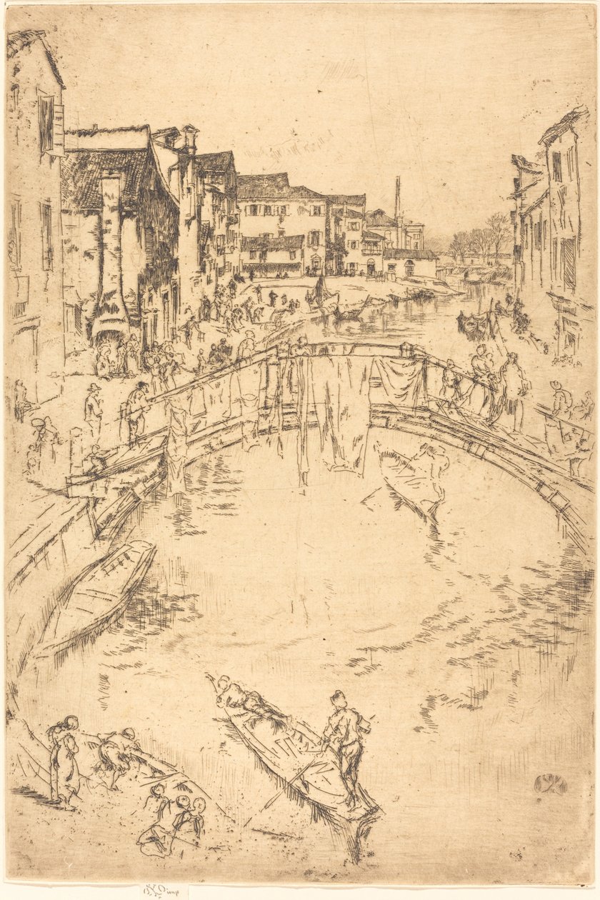 Il ponte da James Abbott McNeill Whistler