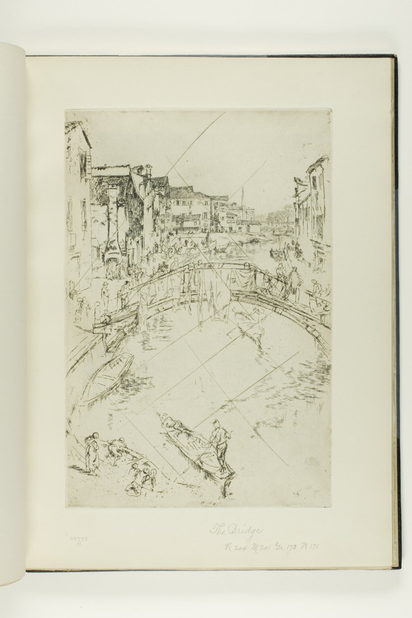 Il Ponte, Santa Marta da James McNeill Whistler