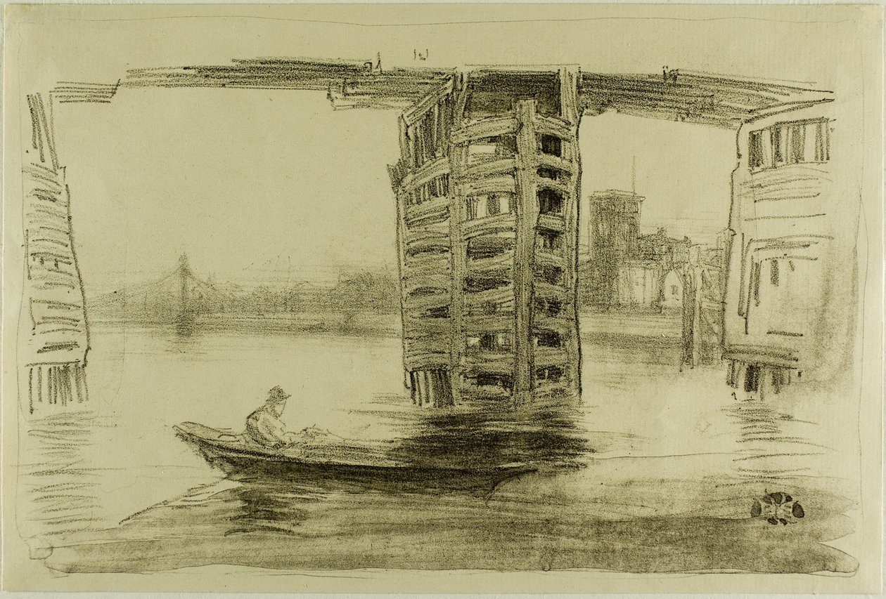 Il Ponte Largo da James Abbott McNeill Whistler