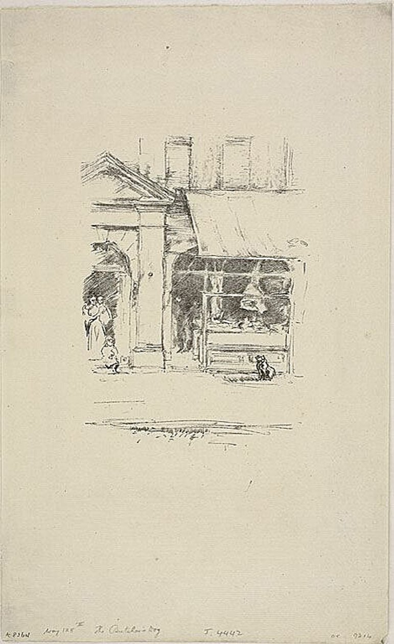 Il cane del macellaio da James McNeill Whistler