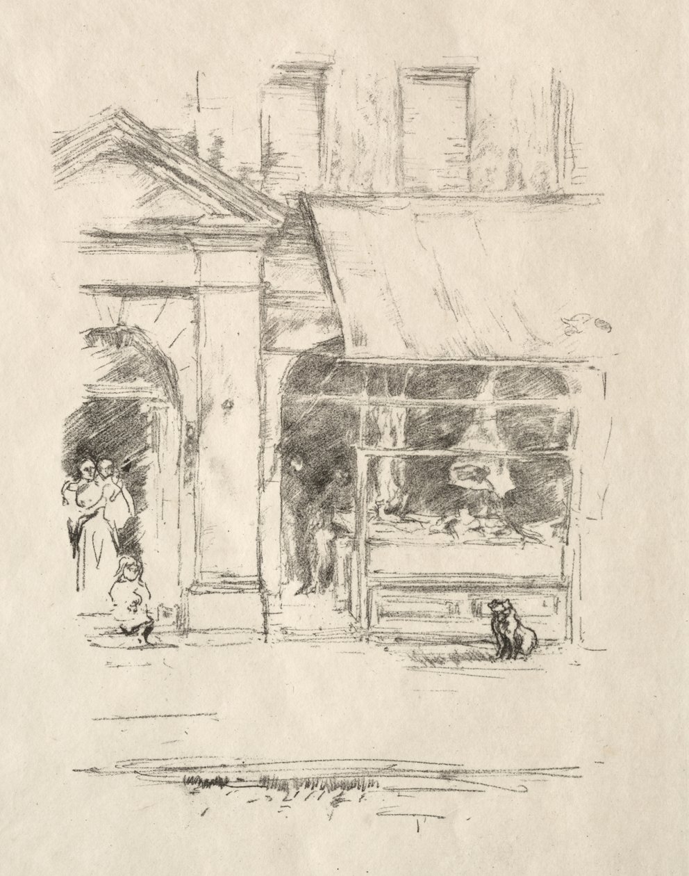 Il cane del macellaio da James McNeill Whistler