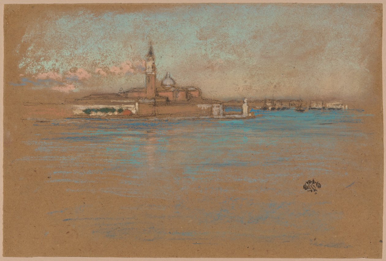 The Church of San Giorgio Maggiore da James McNeill Whistler