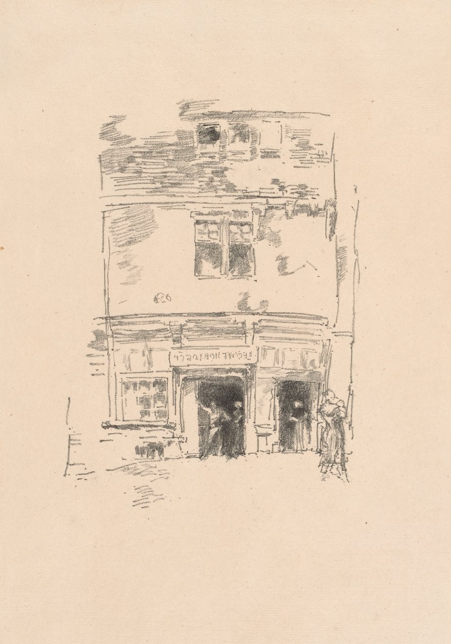 Gli orologiai, Paimpol da James Abbott McNeill Whistler