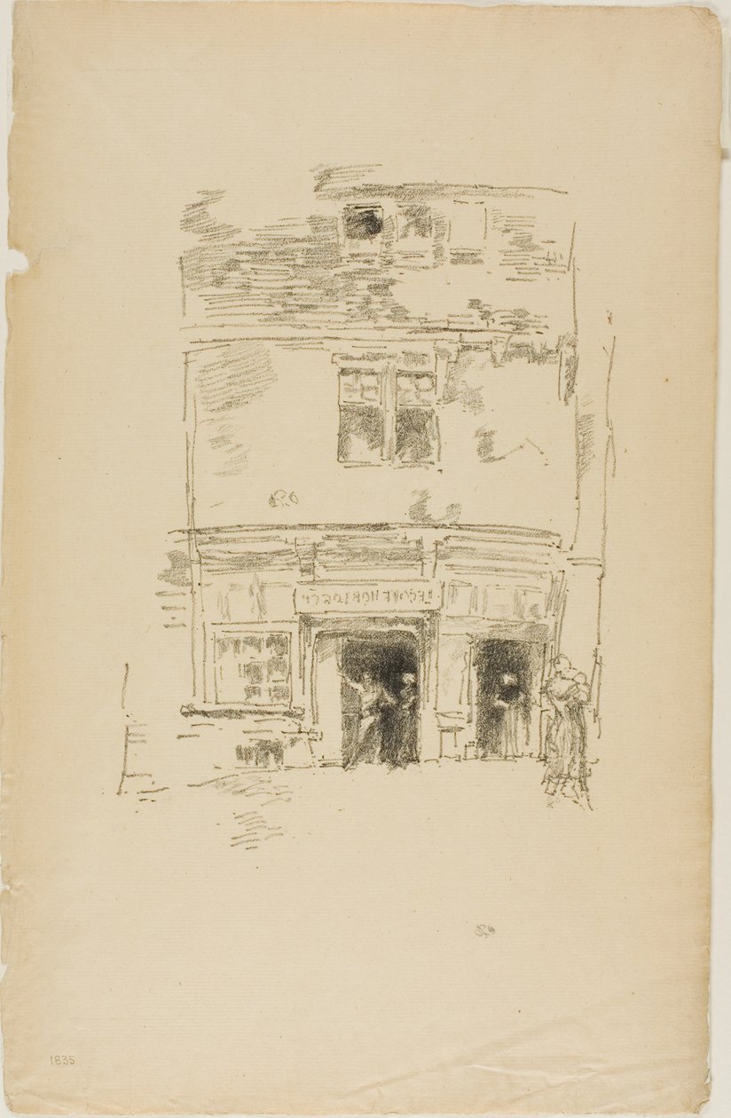 Gli orologiai, Paimpol da James Abbott McNeill Whistler