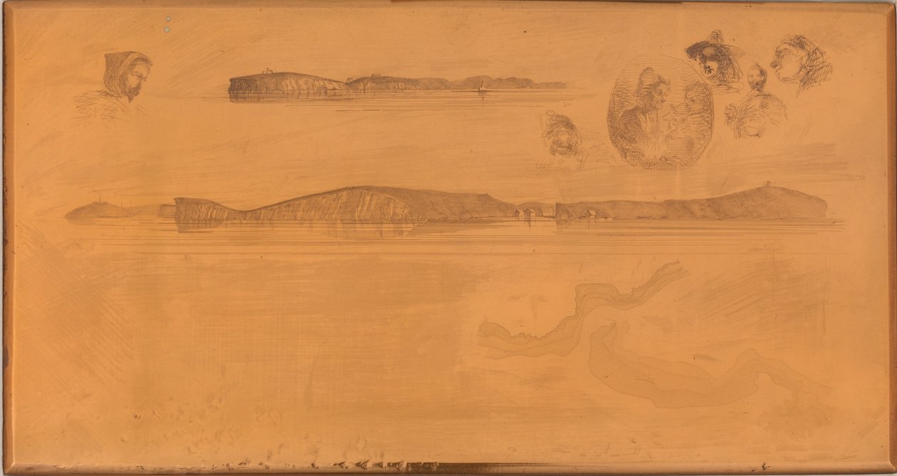 La Piastra del Rilievo Costiero da James Abbott McNeill Whistler