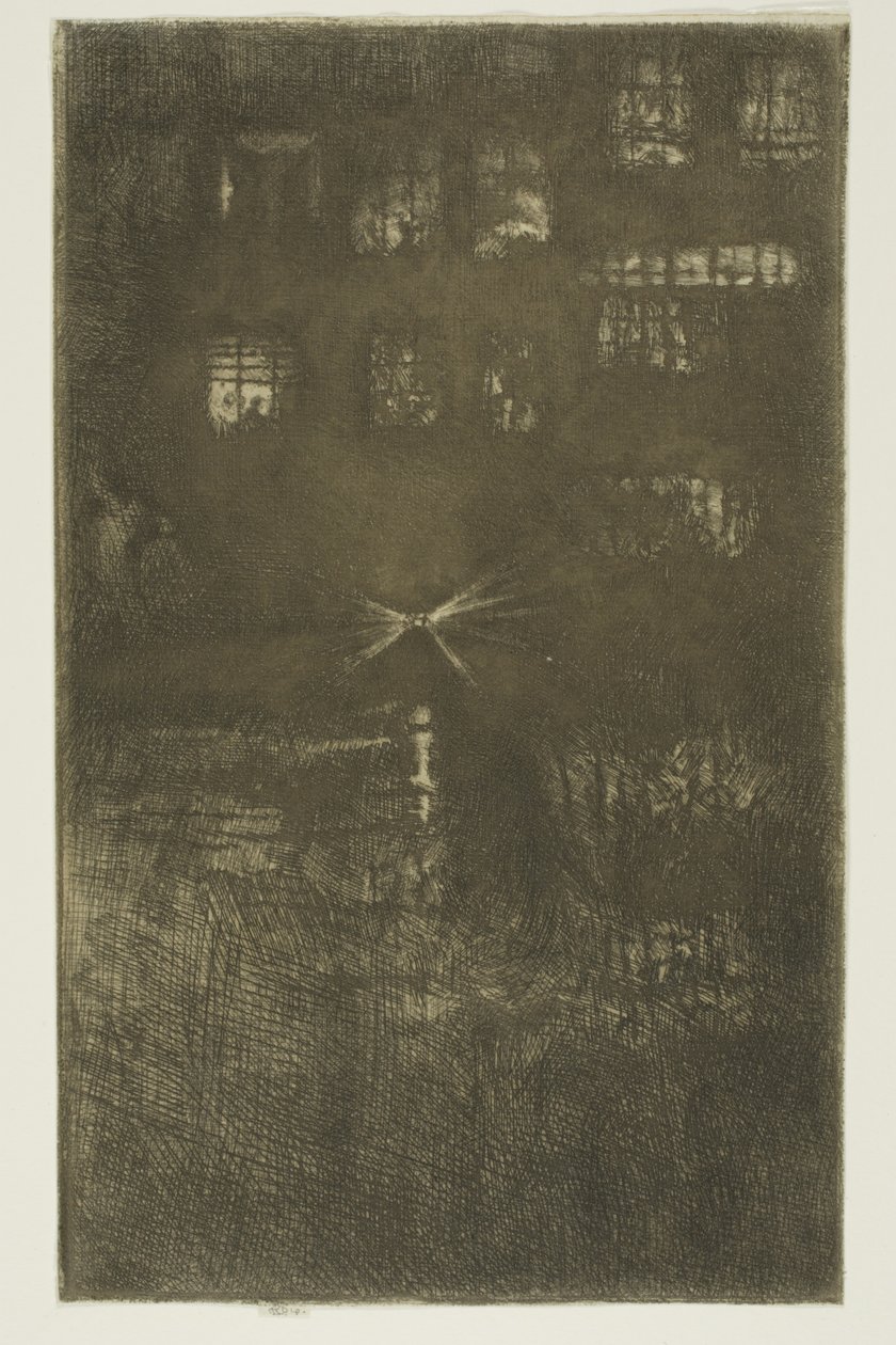 La Casa della Danza: Notturno da James Abbott McNeill Whistler