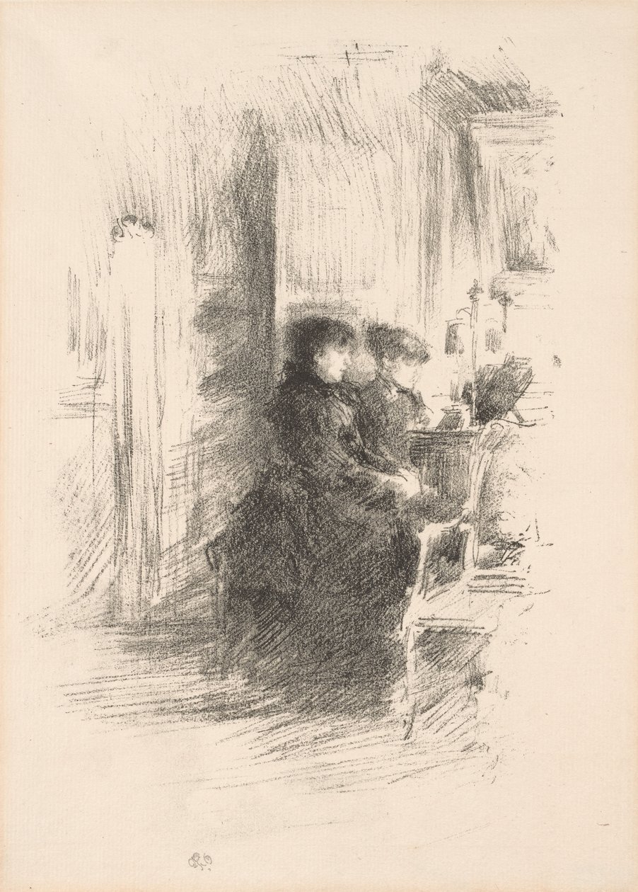 Il duetto da James Abbott McNeill Whistler