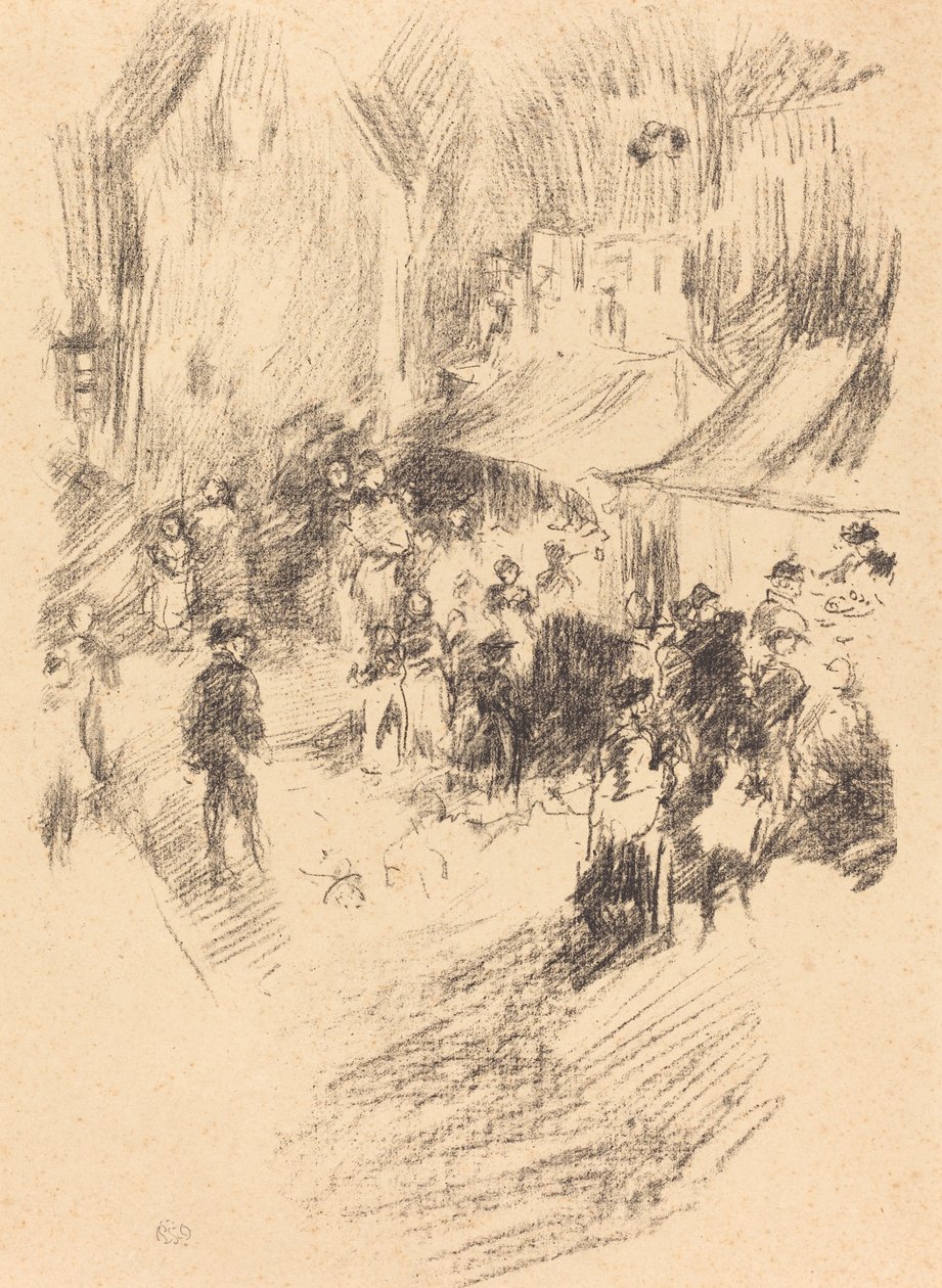 La fiera da James Abbott McNeill Whistler