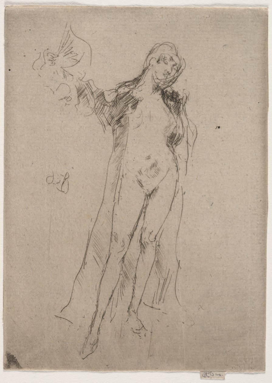 Il ventilatore (modello n. 3) da James McNeill Whistler