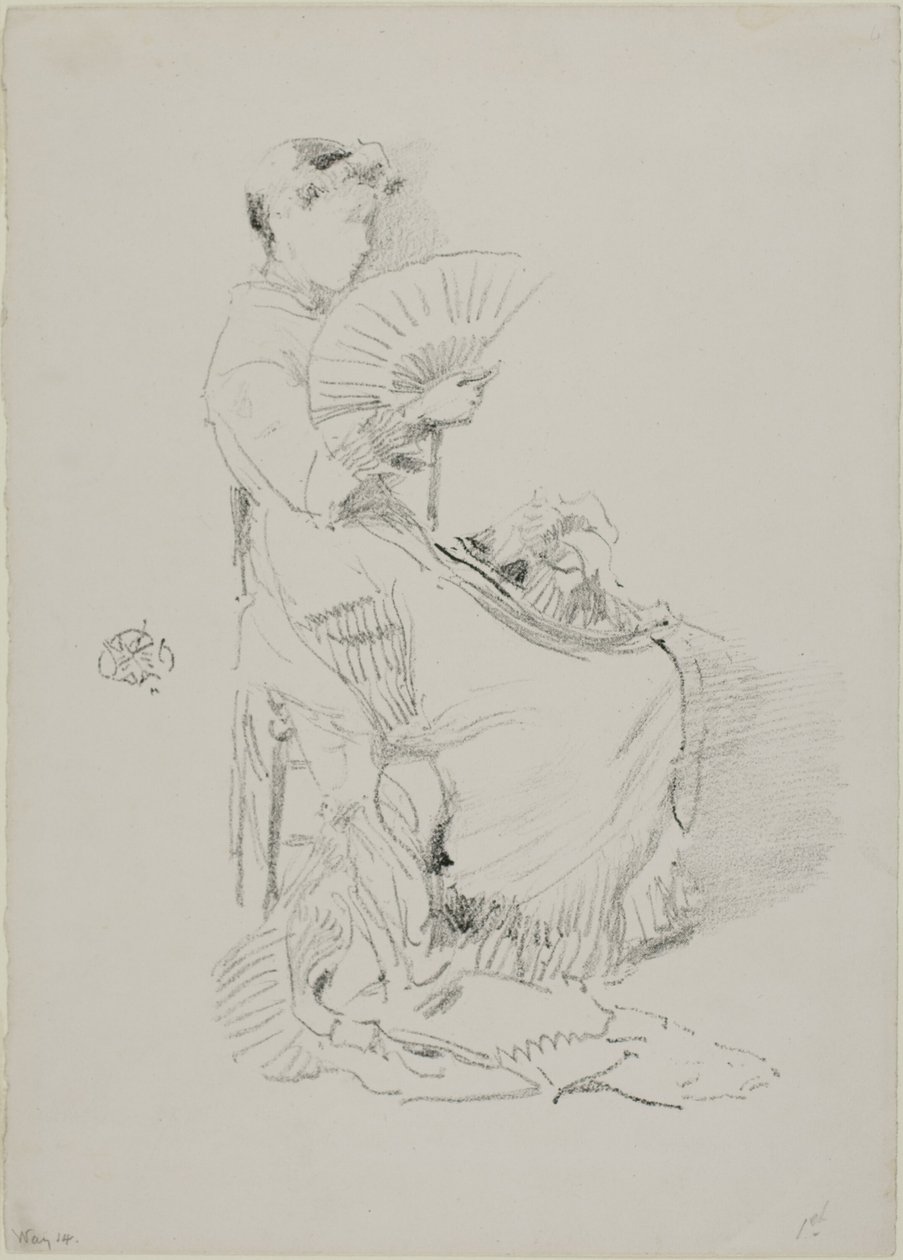 Il ventaglio da James Abbott McNeill Whistler