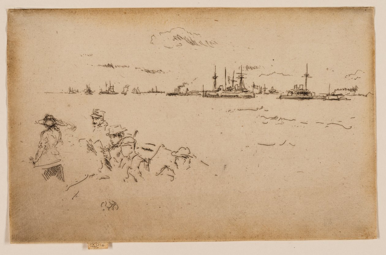 La flotta: Monitori da James Abbott McNeill Whistler