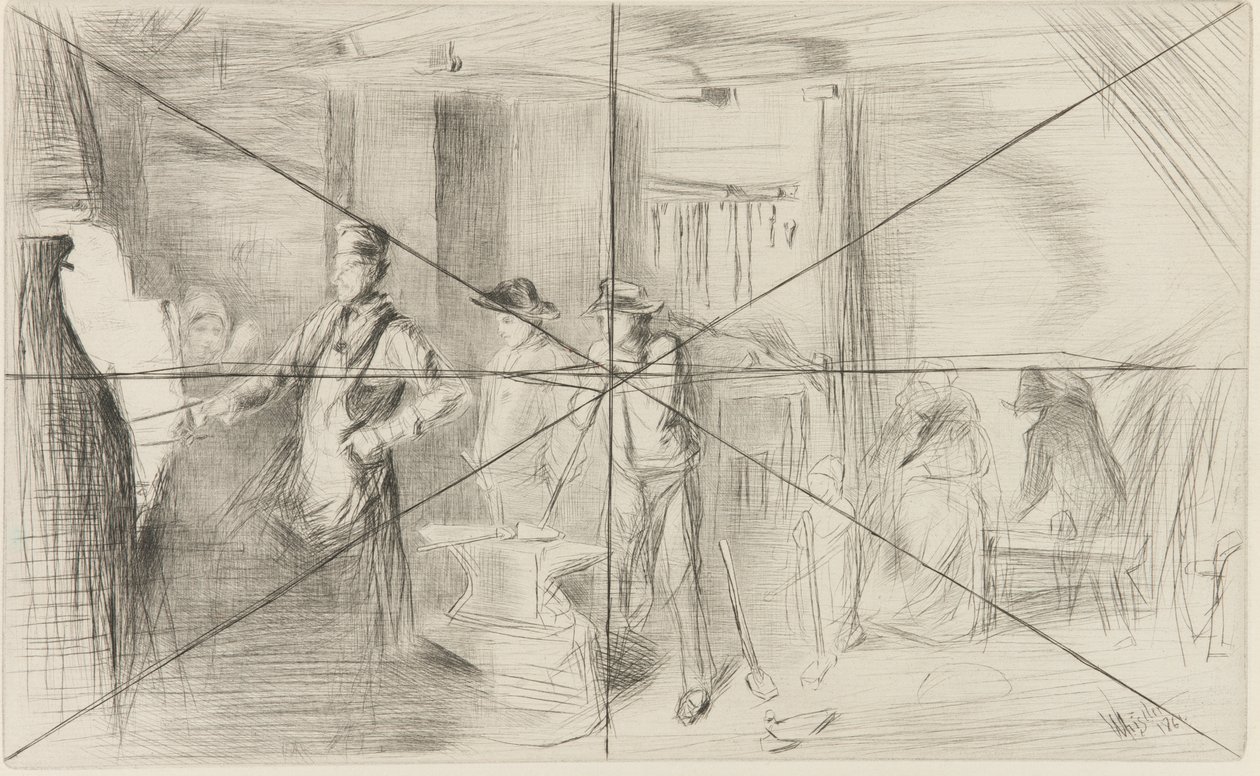 La fucina da James Abbott McNeill Whistler