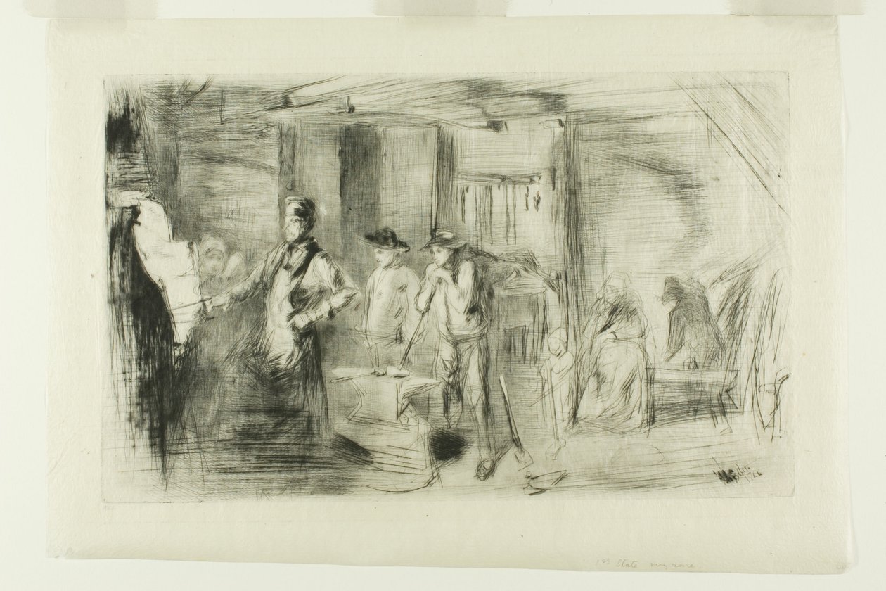 La fucina da James Abbott McNeill Whistler