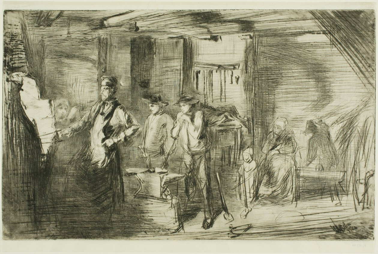 La Fucina da James Abbott McNeill Whistler