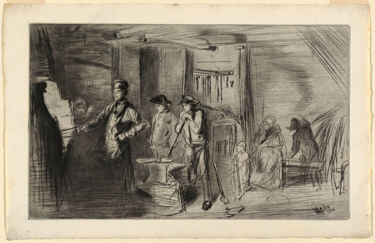 La Forgia da James Abbott McNeill Whistler