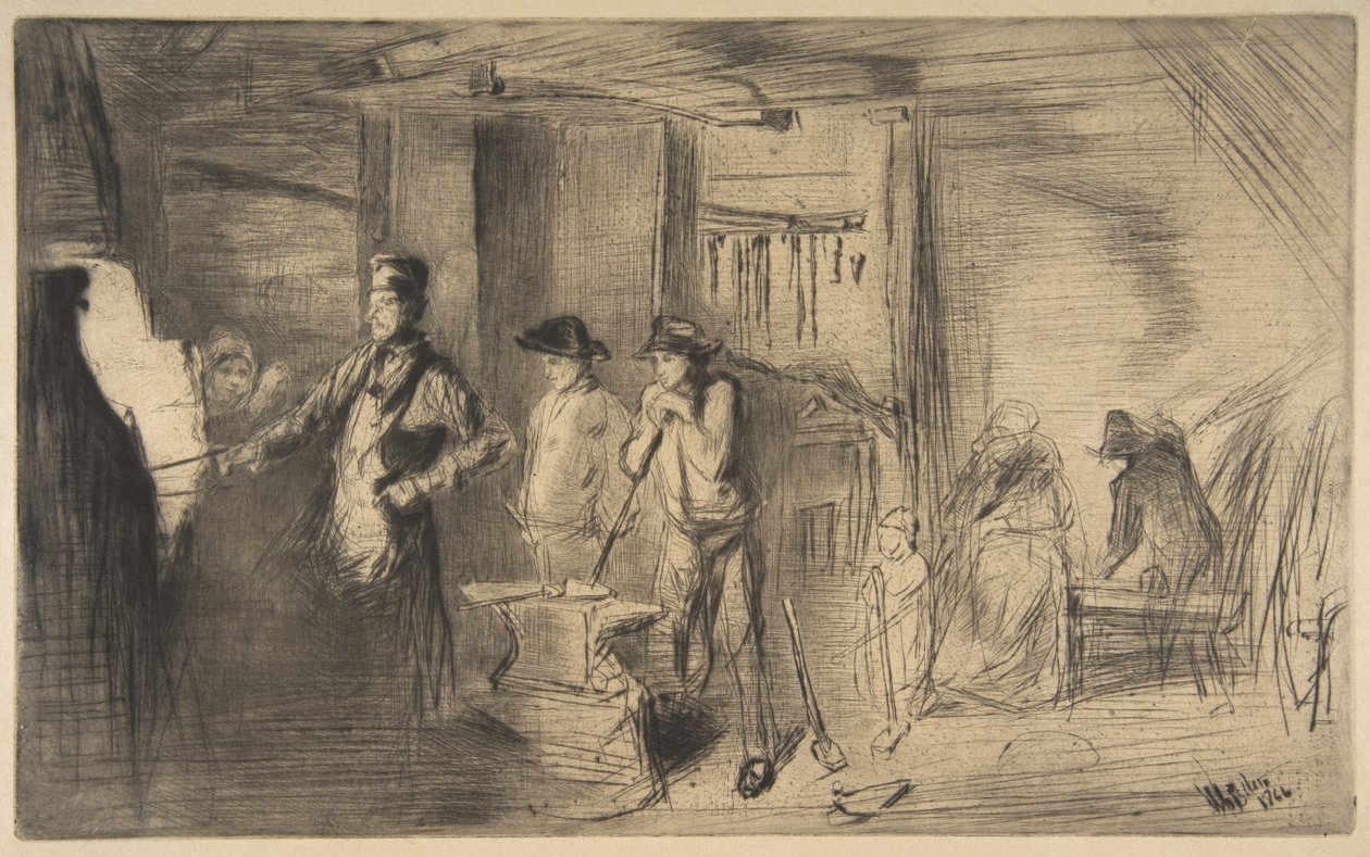 La fucina da James McNeill Whistler