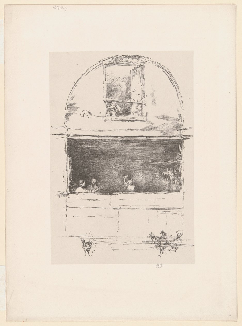 La fucina, Passage du Dragon da James Abbott McNeill Whistler