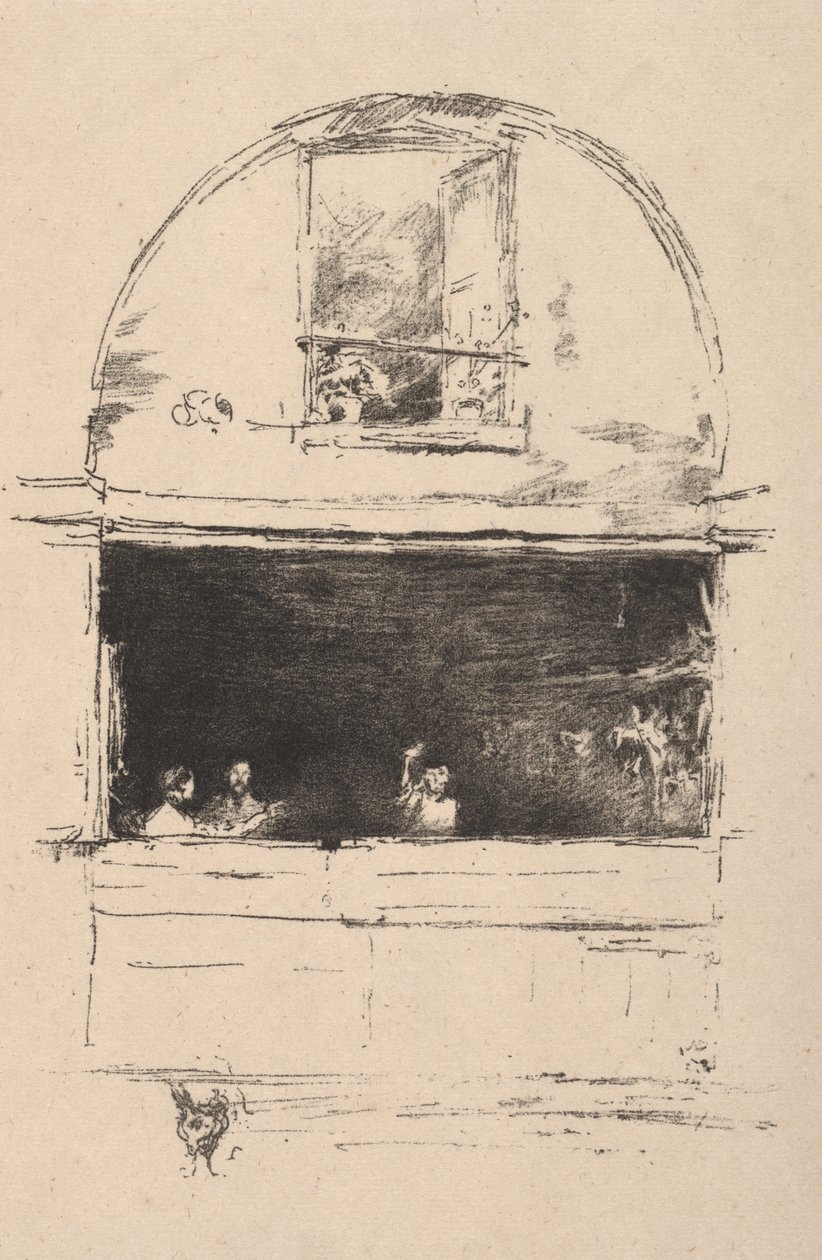La Fucina, Passaggio del Drago da James McNeill Whistler