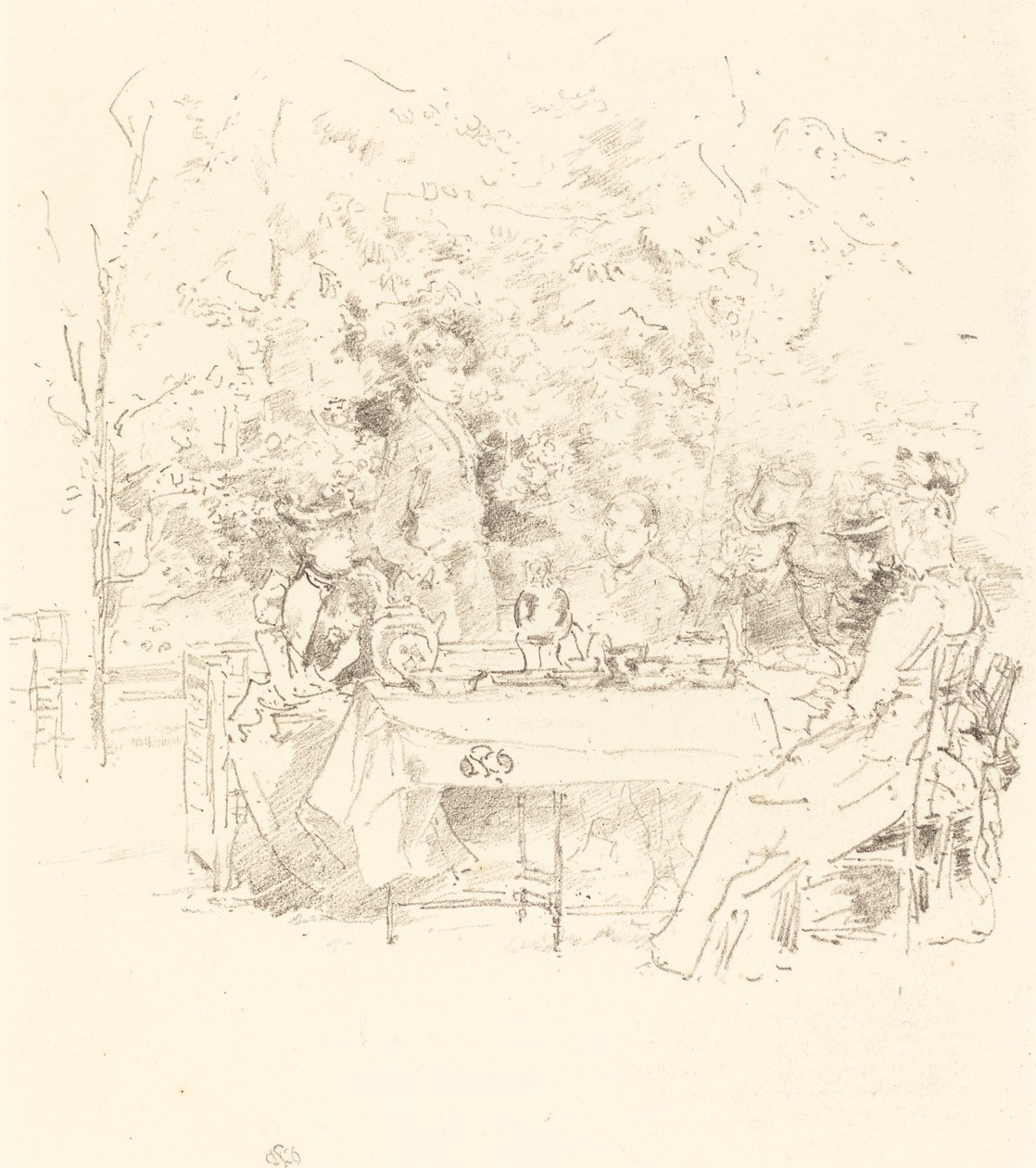 Il giardino da James Abbott McNeill Whistler